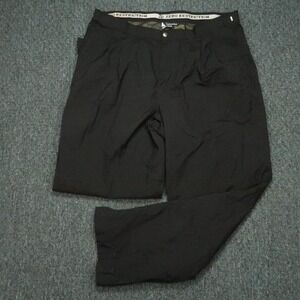 VINTAGE Zero Restriction Pants Mens Large Black Tour Lite Slack Gore Tex GTX